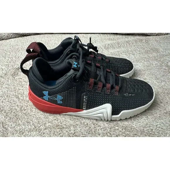 Under Armour Women's Reign 6 Training Shoes Size 8.5 Black New - Picture 5 of 14